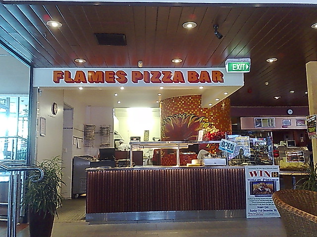 Flames Pizza Bar, Open Hearth Hotel, Warrawong