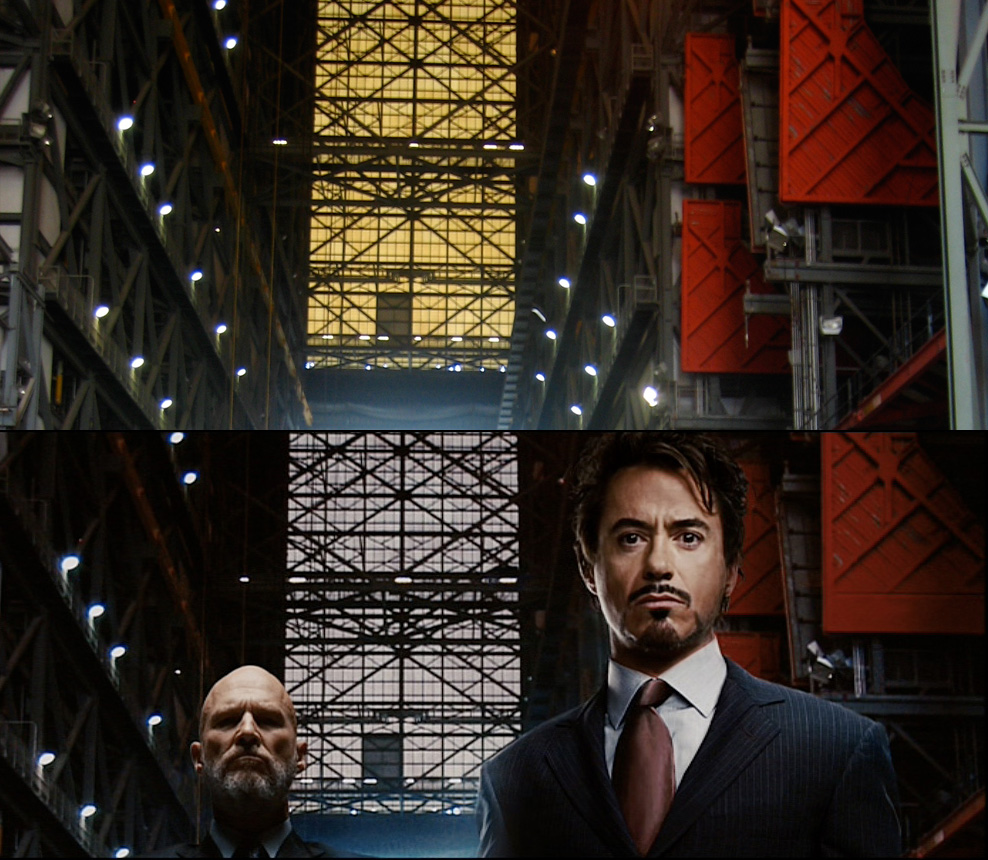 Iron Man, before and after