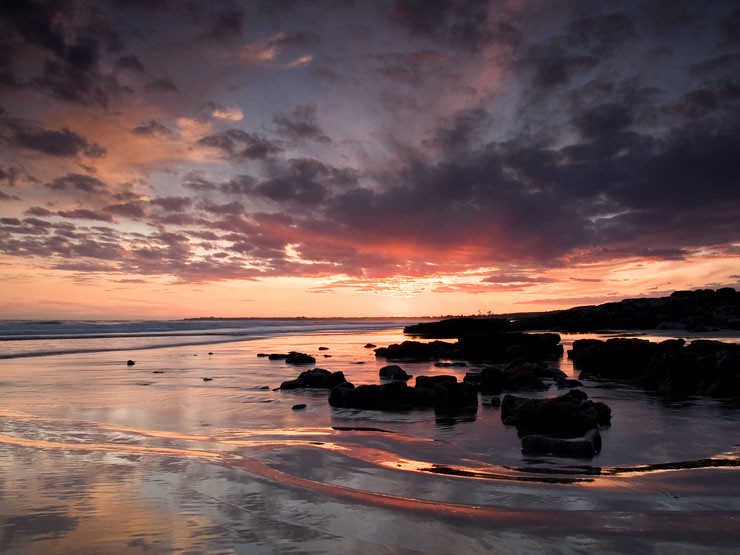Rocks at low tide by Chris Hammerton