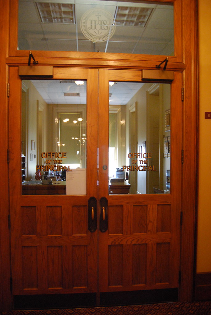 principals office door