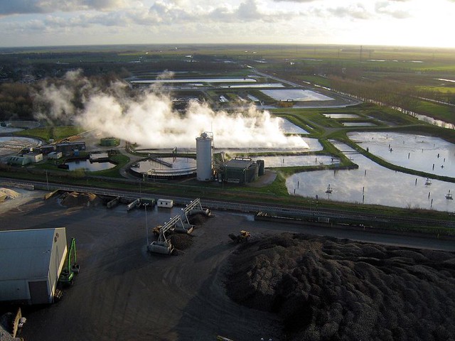 Beet root sugar refining factory, Vierverlaten, Netherlands