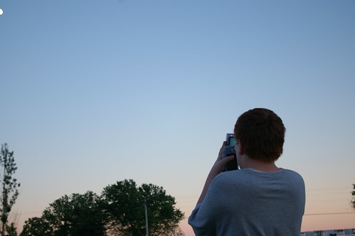sunset moon photography travis