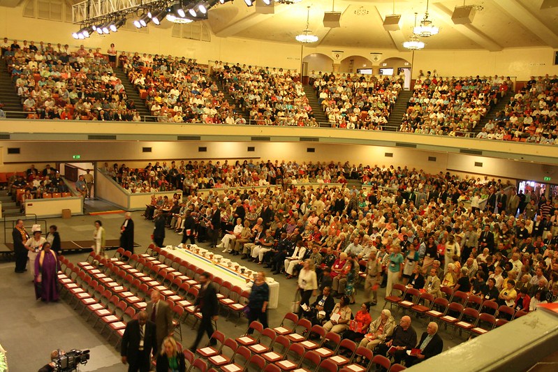 Worship at San Jose Civic Auditorium