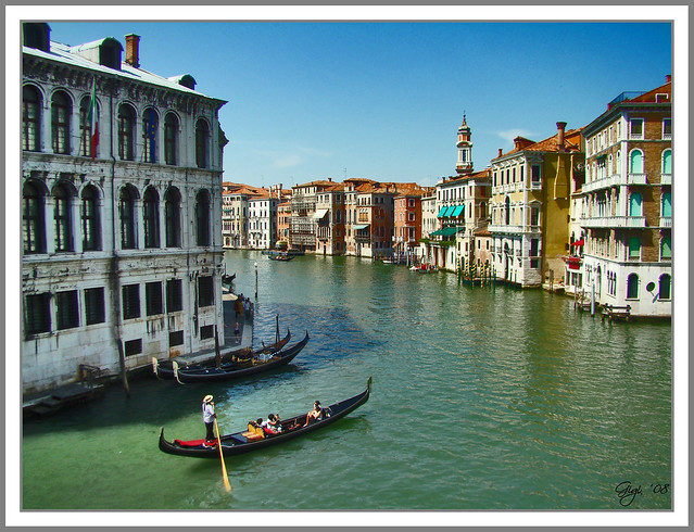 Venezia - Il Canal Grande  /  Venice - The Grand Canal