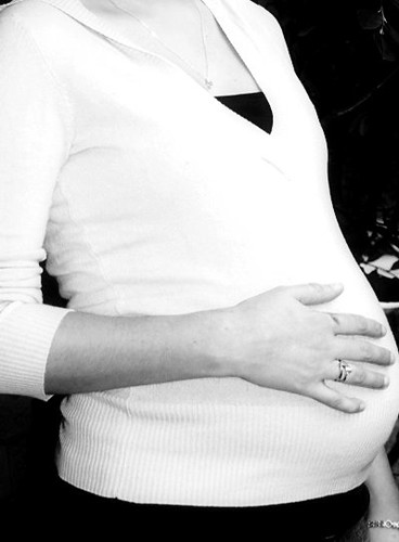 My little sister Renee is pregnant - only 10 weeks to go!