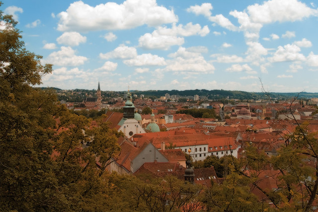 View over Graz, Austria