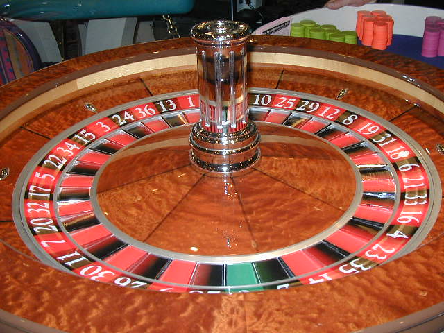 Roulette wheel in Laughlin, NV