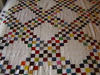 I still need to quilt the center squares