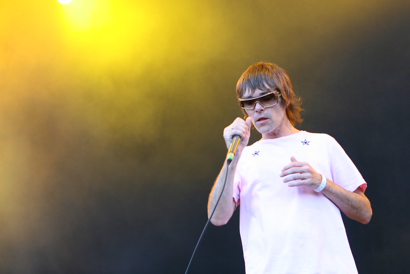 Ian Brown en el Summercase 08 de Barcelona