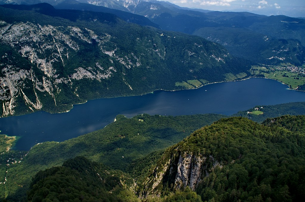 Lake Bohinj From Mount Vogel