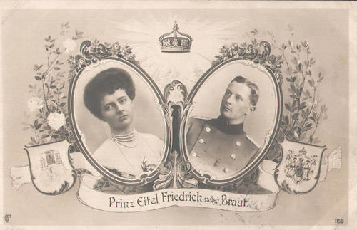 Heirat Prinz Eitel Fritz von Preussen mit Sophie Charlotte von Oldenburg