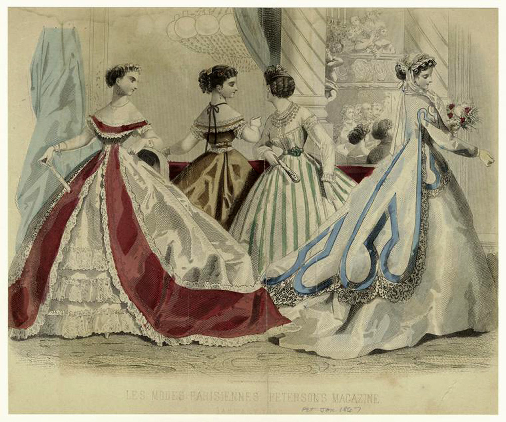 Как одевались на бал. Мода середины 19 века кринолины. Бальные платья кринолин 19 век. Кринолин середины 19 века. Юбка кринолин 19 век.