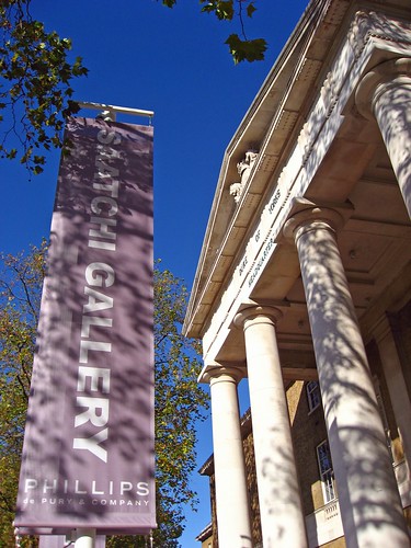 Entrance, Saatchi Gallery, Off Sloane Square, London | Flickr