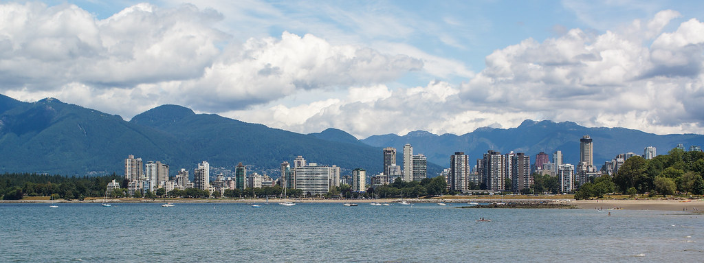 West End from across English Bay