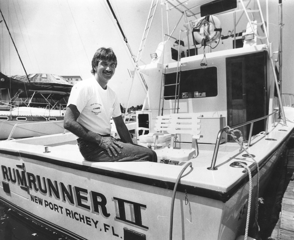 Rum Runner II | Ed Peters of Rum Runner II. Aug. 16, 1991. S… | Flickr