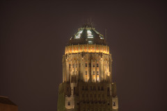 Buffalo City Hall at Night