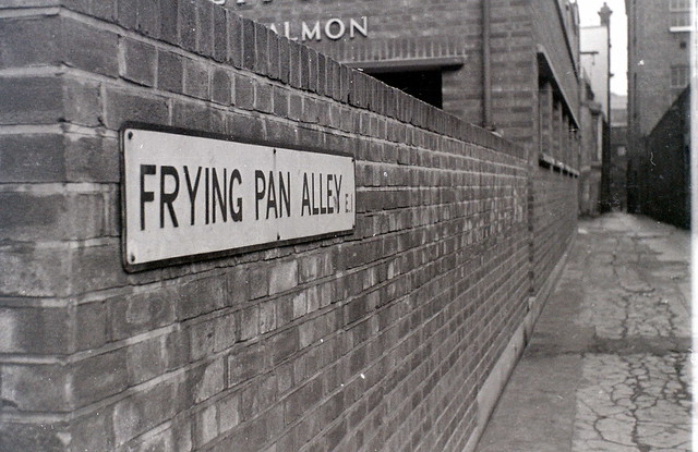 Frying Pan Alley, London, 5 November 1955