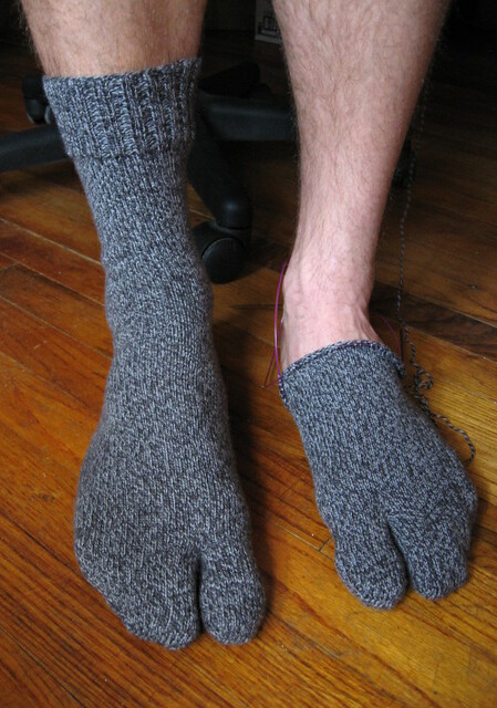 Flip-Flop Socks WIP