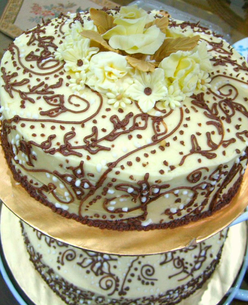 Filigree Wedding cake