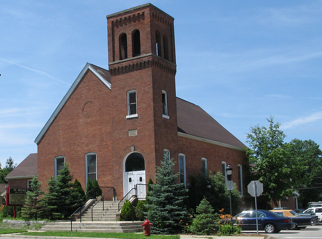 St. Michael Melkite Catholic Church (formerly First Baptist Church), Plymouth, Michigan