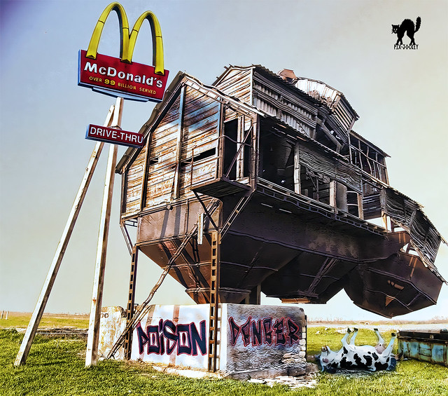 Mc Ruins (photomontage)
