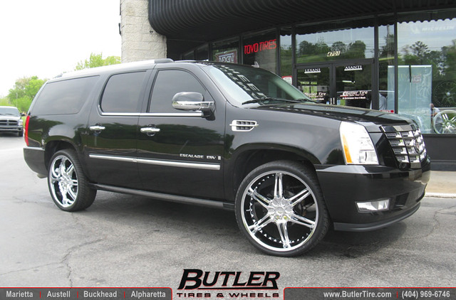 Cadillac Escalade with 26in Rev 827 Wheels | Additional Pict… | Flickr