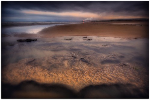 BLEAKNESS - KENFIG SANDS ROCK POOL by Wiffsmiff23 AWPF