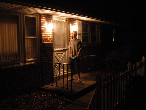 Andrew at his new "grounded" home | by Styco