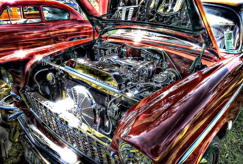 Front of Car Shiny - HDR by Lucas Windsor
