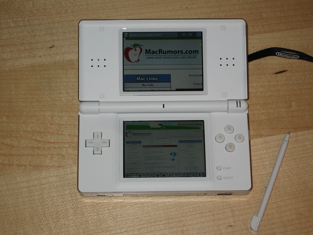MacRumors on the DS browser