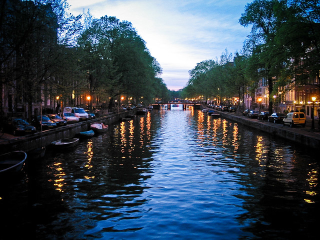 Canal at dusk