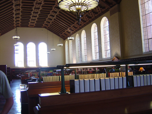 UCLA campus aka UC Sunnydale library