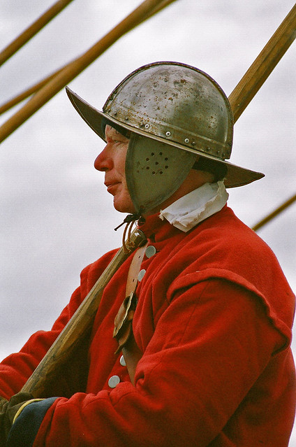 Roundhead Soldier, English Civil War, Kelmarsh Festival of History