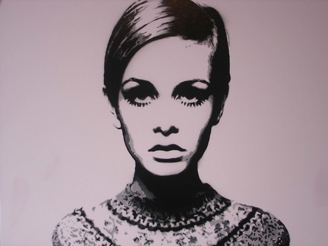 Twiggy in Pink