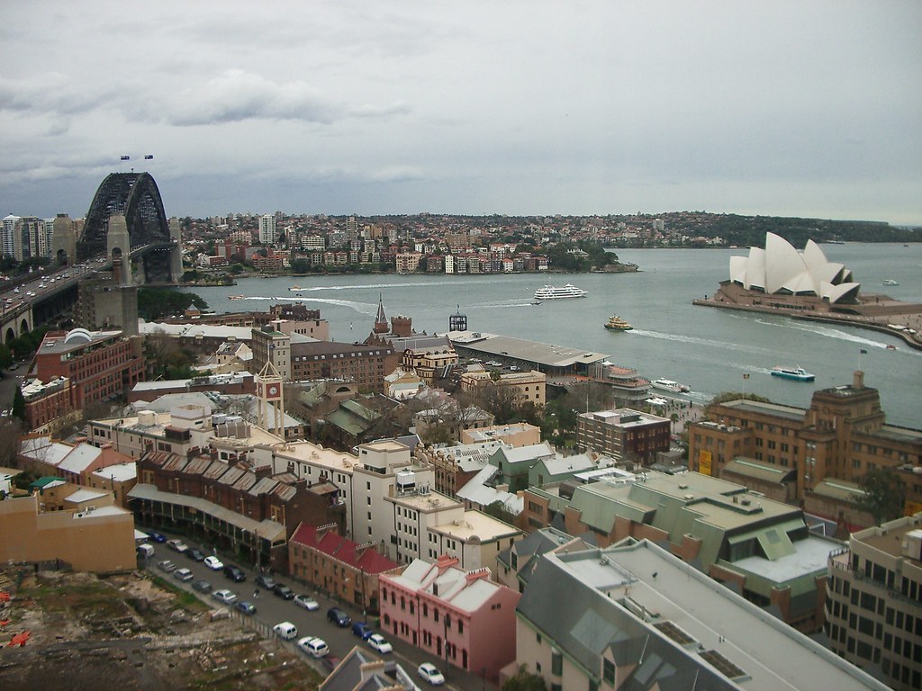 Sydney Harbour Bridge and Opera House 2008-08-01 01