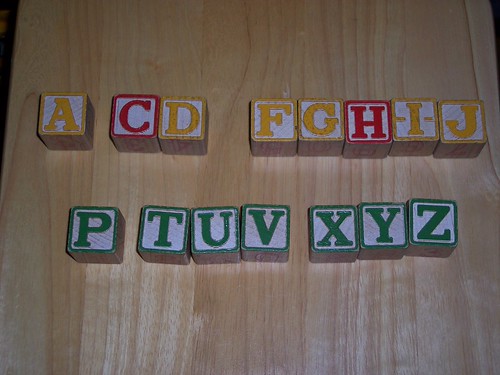 My original Alphabet Blocks by Halsam | by PlasticBrickHead