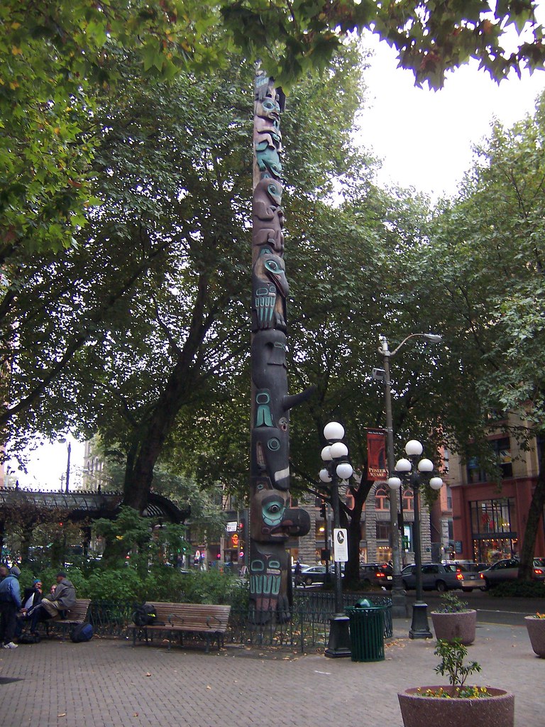 Totem Pole | Totem pole in Pioneer Square - Seattle, WA | Jon Dawson ...