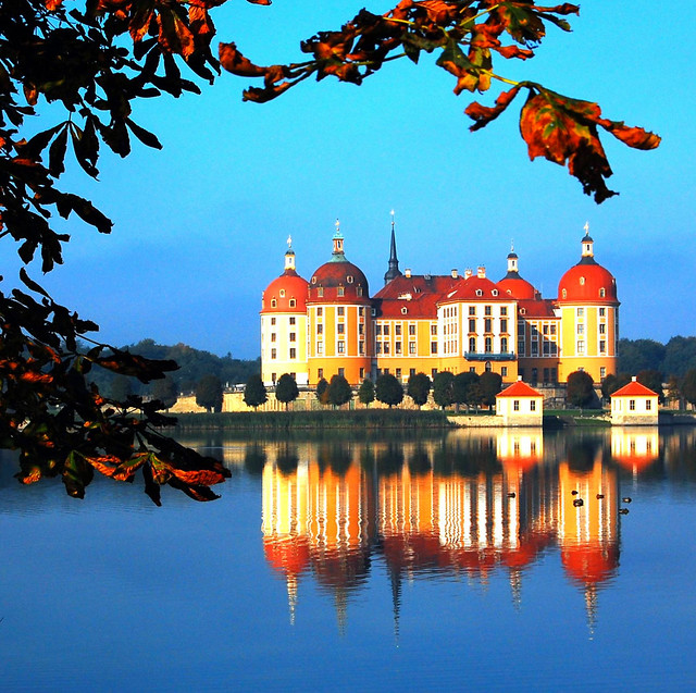 Schloss Moritzburg in Saxony, Germany