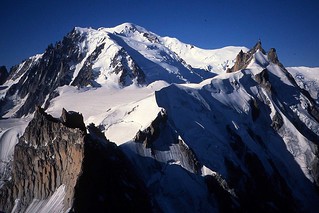 Aiguille du Midi and Mont Blanc