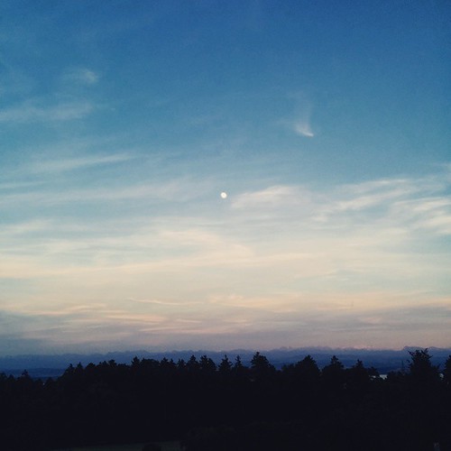 Moon over the Alps | by manganite