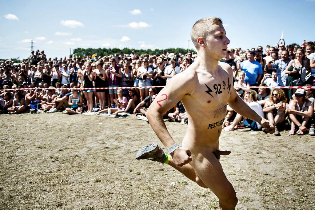 Roskilde Naked Run. 