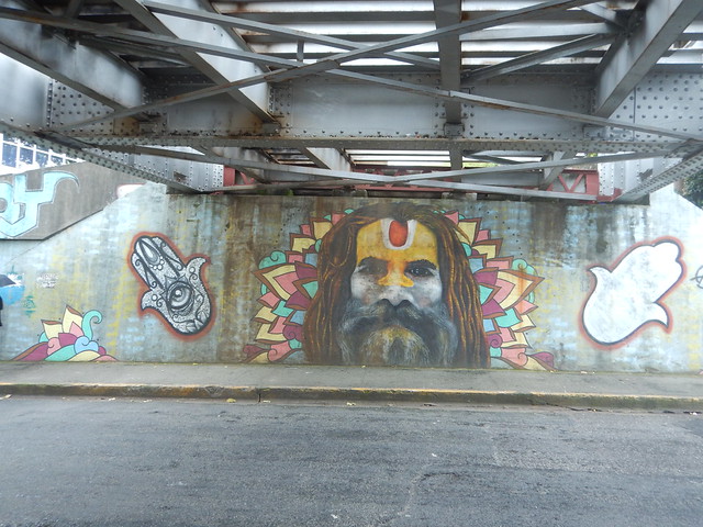 Psychodelic Jesus Mural