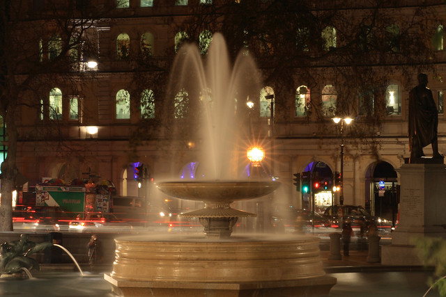 Trafalgar Square Fountain 03