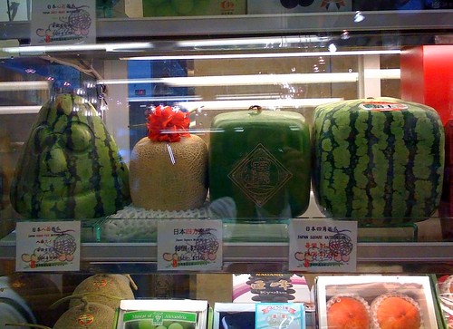 Japanese square watermelon