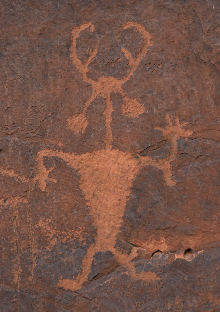 Moab Man Petroglyph - Moab, UT,
