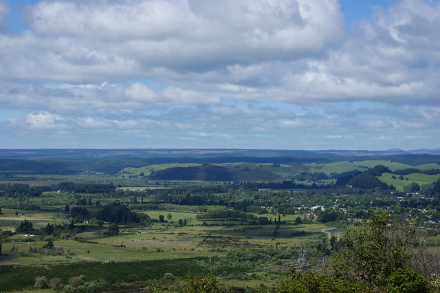 The Taupo area from lookout