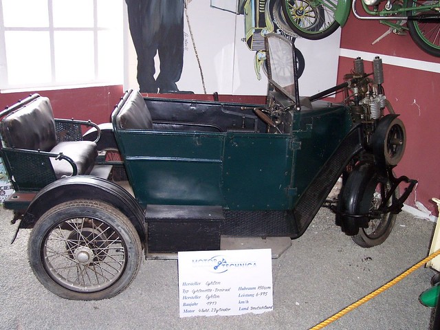 Cyklon Cyklonette threewheeler 1913 green r