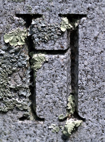 Headstone Letter H (Woods Hole, MA) - takomabibelot - Flickr