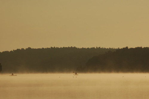 summer lake nature fog sunrise d50 landscape dawn countryside nikon country poland waterside kaszuby kłączno klaczno