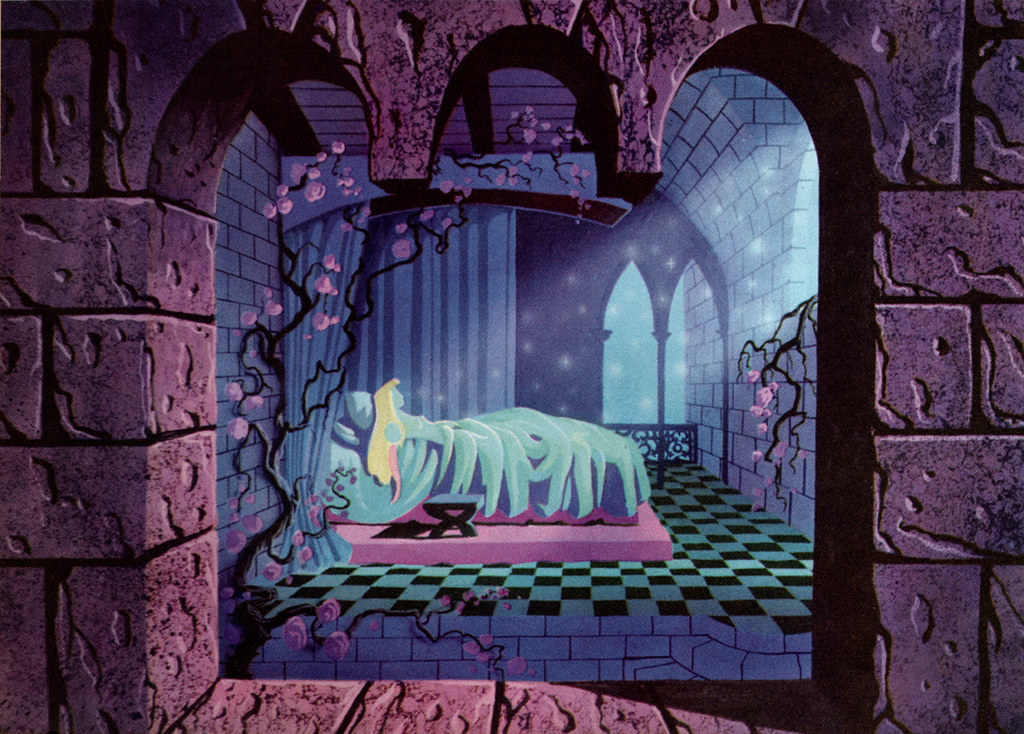 Sleeping Beauty Castle diorama concept